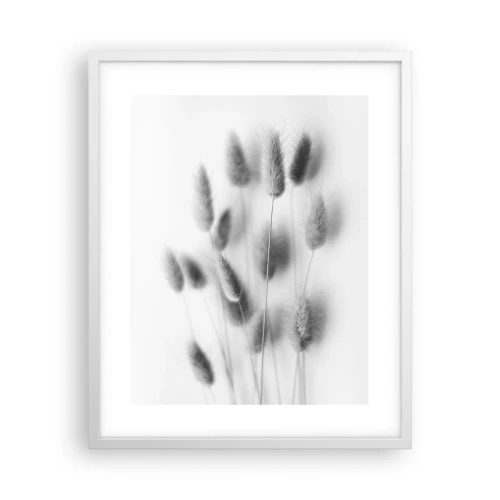 Poster in einem weißen Rahmen - Eure flauschige Grashoheit - 40x50 cm