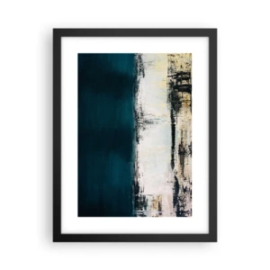 Poster in einem schwarzem Rahmen - Horizontale Komposition - 30x40 cm