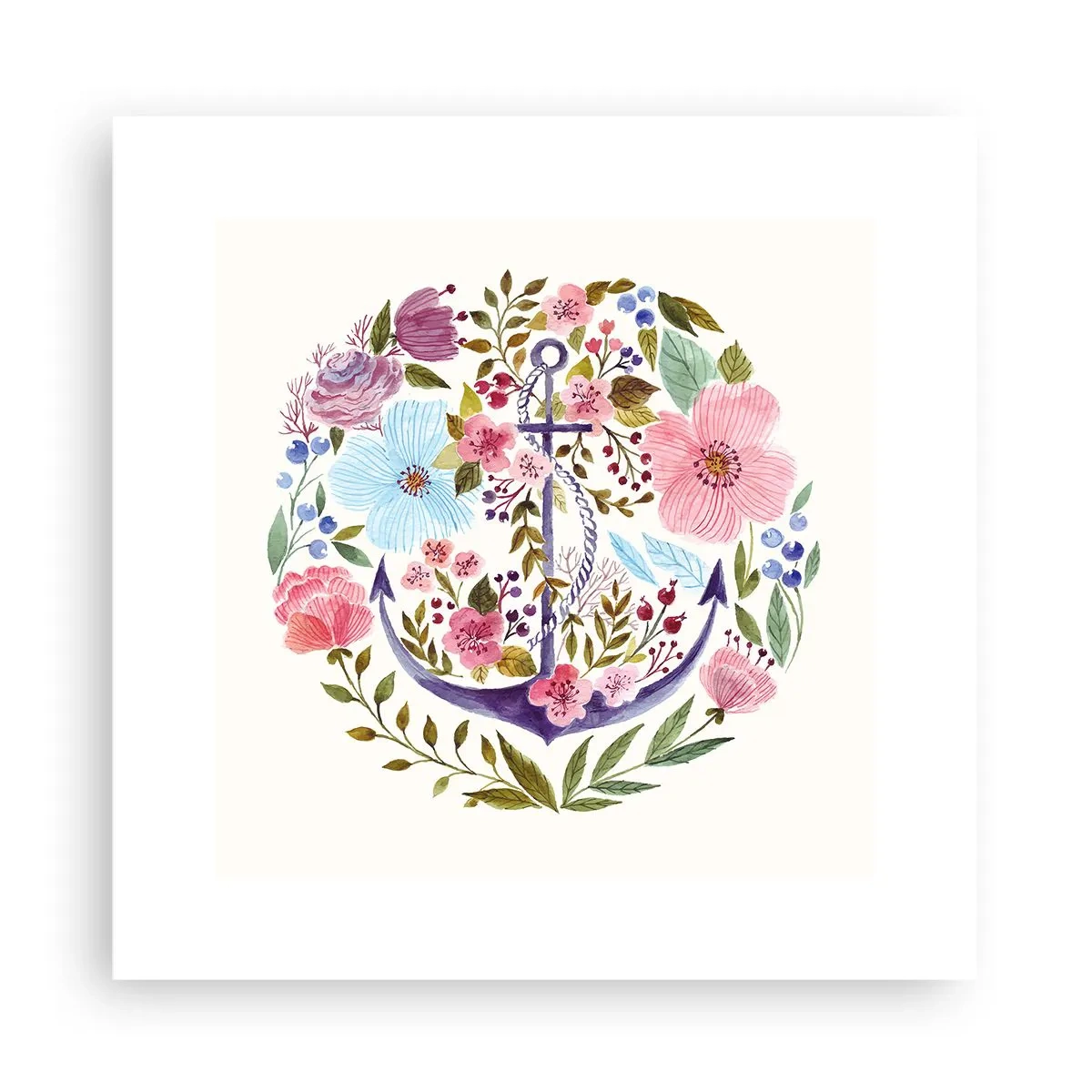 Poster - Guter Traum eines Seemanns - 30x30 cm