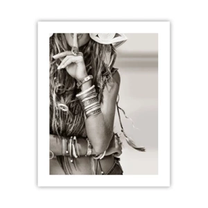 Poster - Wieso ein Mädchen - 40x50 cm