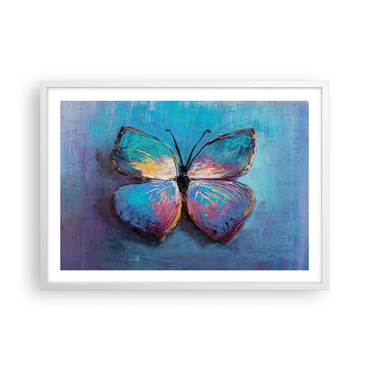 Poster in einem weißen Rahmen - In all seiner Pracht - 70x50 cm