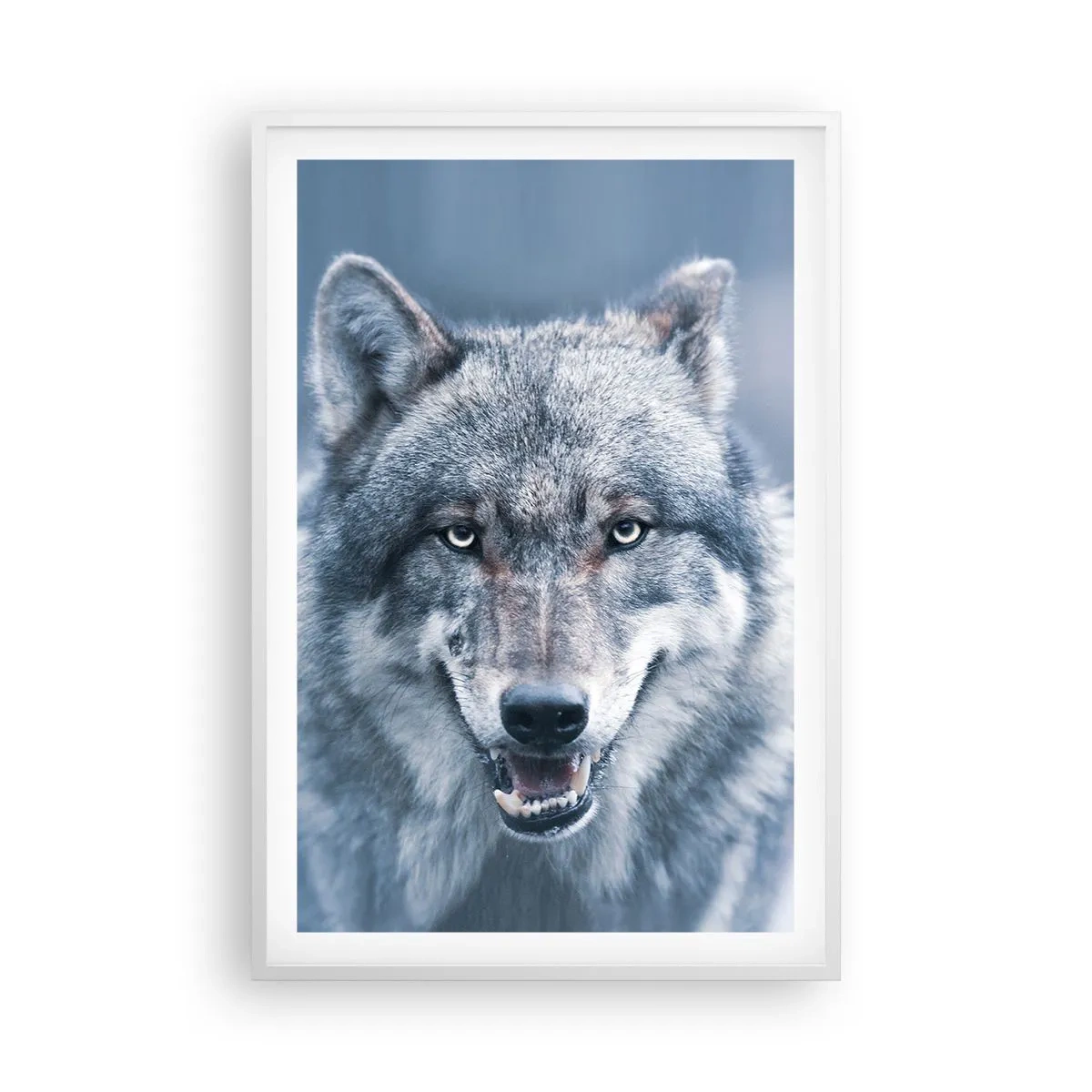 Poster in einem weißen Rahmen - Werden Sie die Herausforderung annehmen? - 61x91 cm