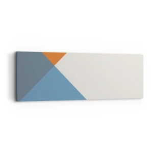 Bild auf Leinwand - Leinwandbild - In einem Winkel… - 90x30 cm