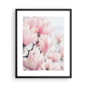 Poster in einem schwarzem Rahmen - Das Ideal der Subtilität - 40x50 cm