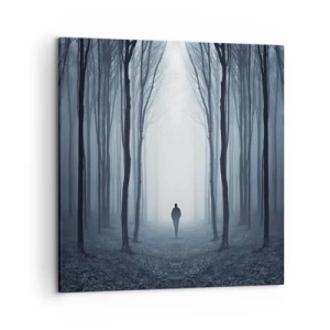 Bild auf Leinwand - Leinwandbild - Alles einfach und übersichtlich - 50x50 cm