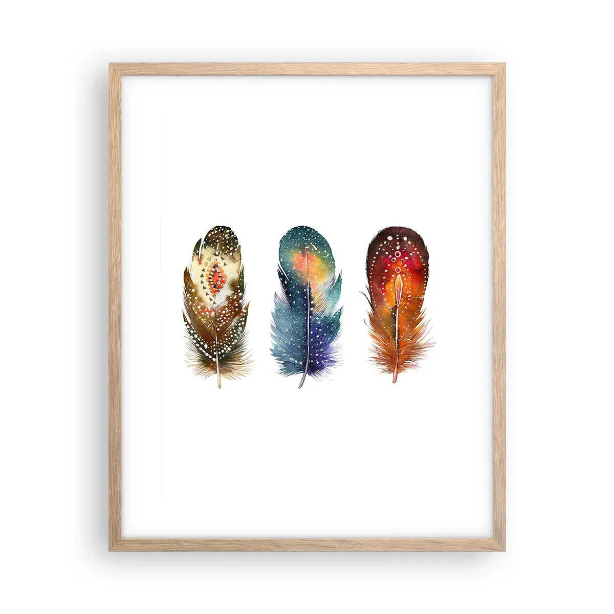 Poster in einem Rahmen aus heller Eiche - Rituale, Zeremonien, Geheimnisse - 40x50 cm