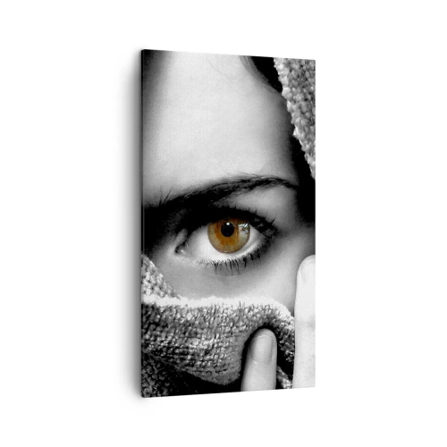 Bild auf Leinwand - Leinwandbild - Erfahre das Geheimnis - 45x80 cm