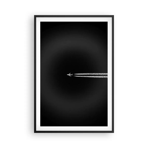 Poster in einem schwarzem Rahmen - In eine andere Dimension - 61x91 cm