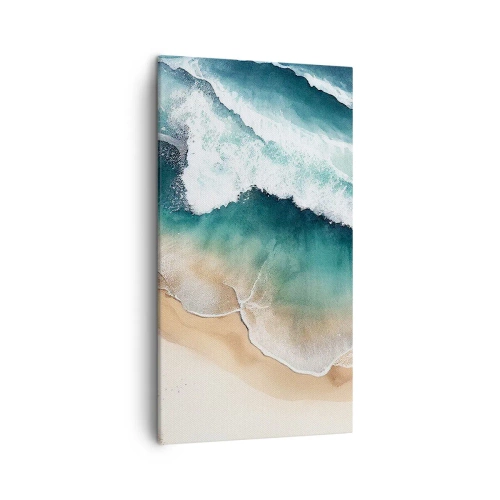 Bild auf Leinwand - Leinwandbild - Das ewige Treffen - 45x80 cm