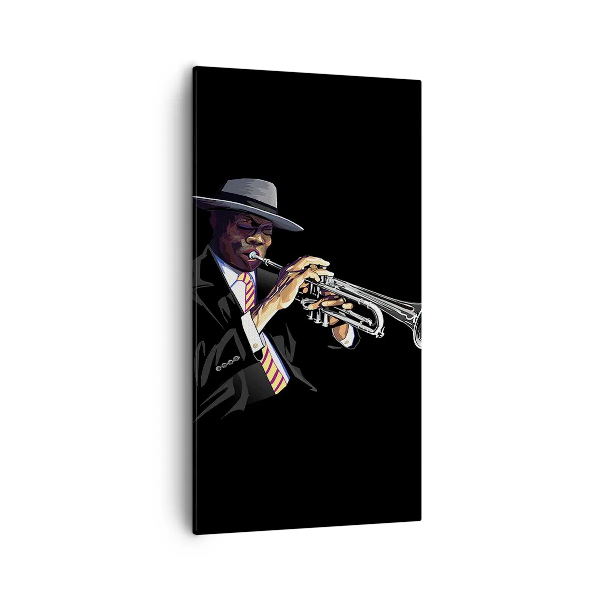 Bild auf Leinwand - Leinwandbild - Charme der alten Schule - 55x100 cm