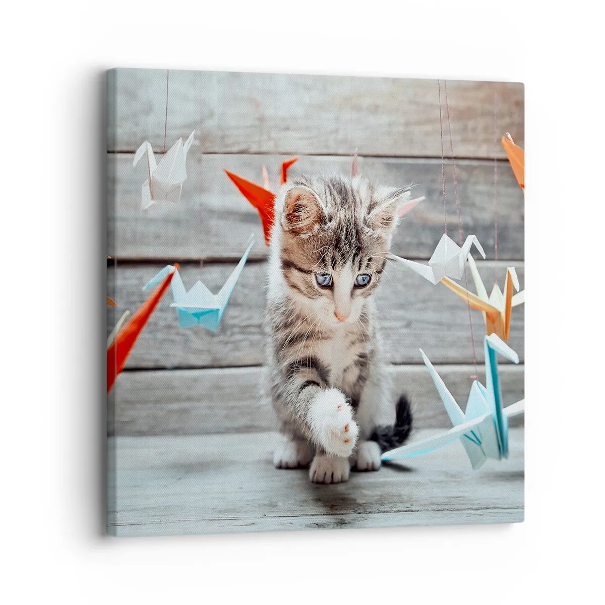 Bild auf Leinwand - Leinwandbild - Erste Stunde - 30x30 cm