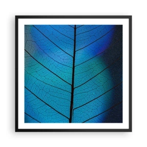 Poster in einem schwarzem Rahmen - Komplizierte Konstruktion - 60x60 cm