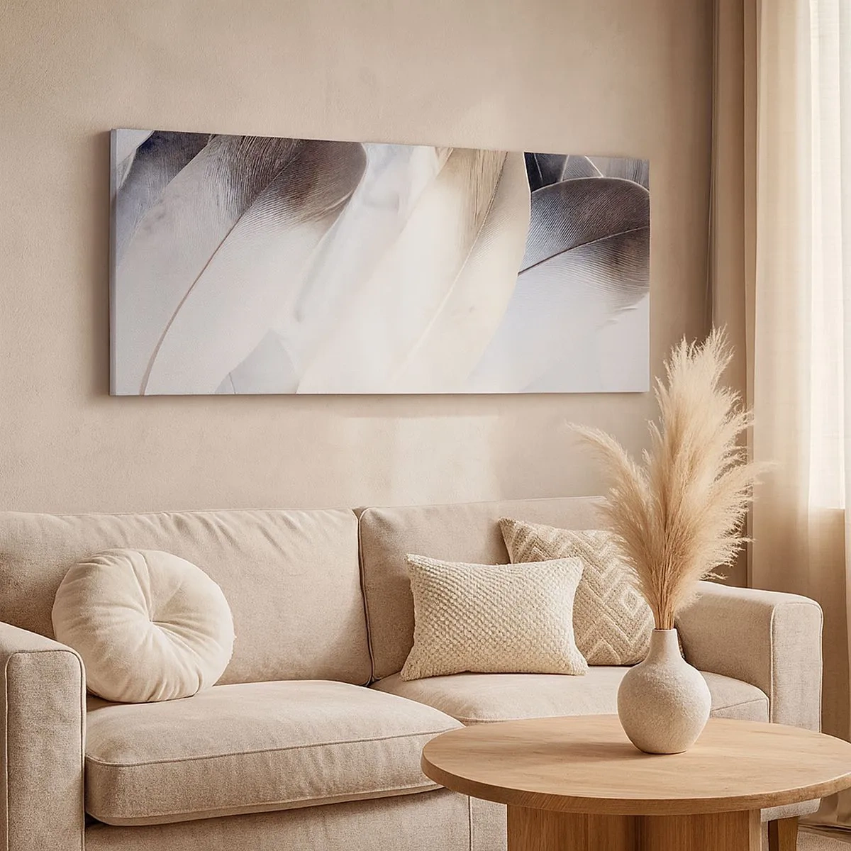 Bild auf Leinwand - Leinwandbild - Fast engelhaft - 100x40 cm