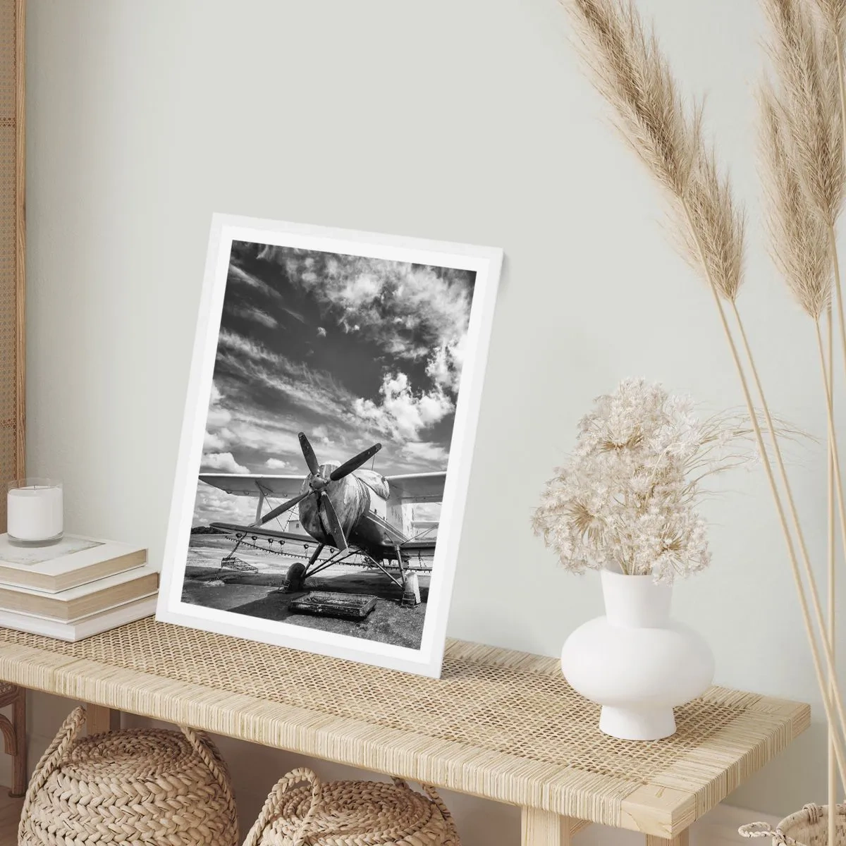 Poster in einem weißen Rahmen - Ich kann es kaum erwarten! - 30x40 cm