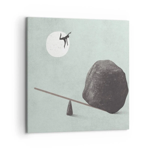 Bild auf Leinwand - Leinwandbild - Erfüllte Träume - 50x50 cm