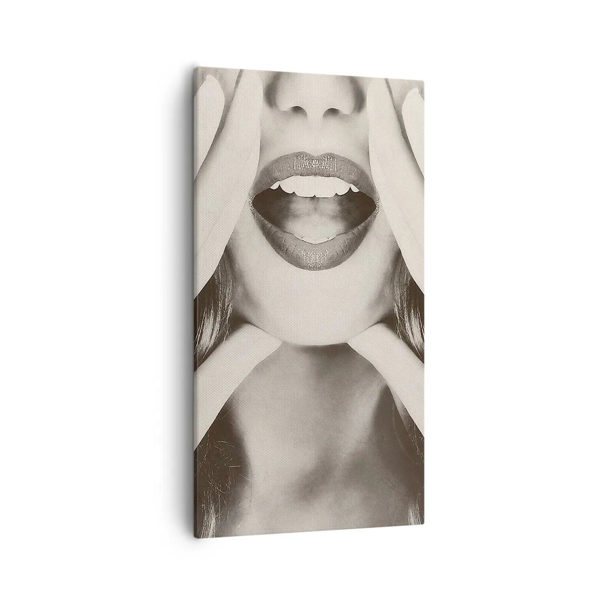 Bild auf Leinwand - Leinwandbild - Ich komme schon! - 55x100 cm