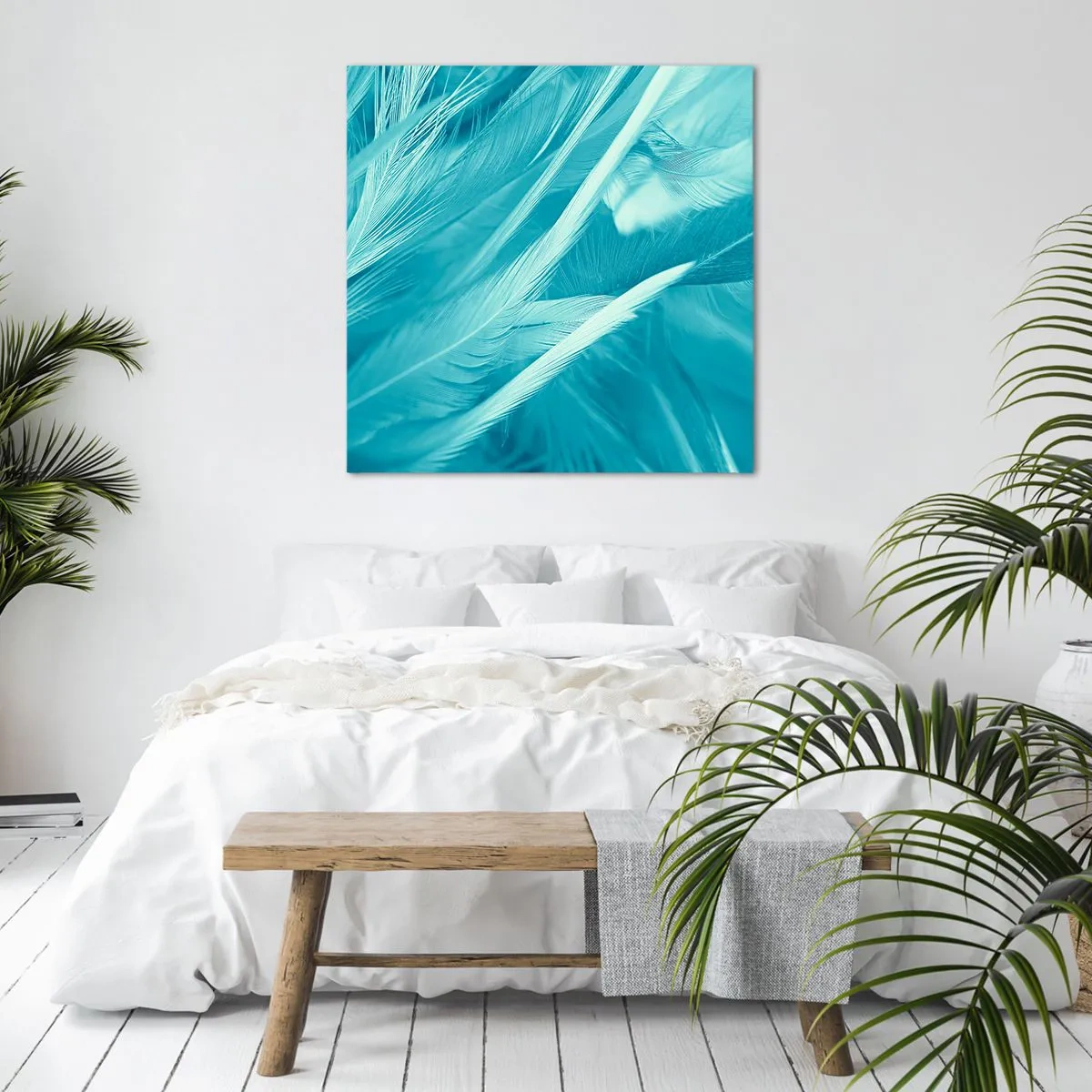 Bild auf Leinwand - Leinwandbild - In Pulver ertrinken - 30x30 cm