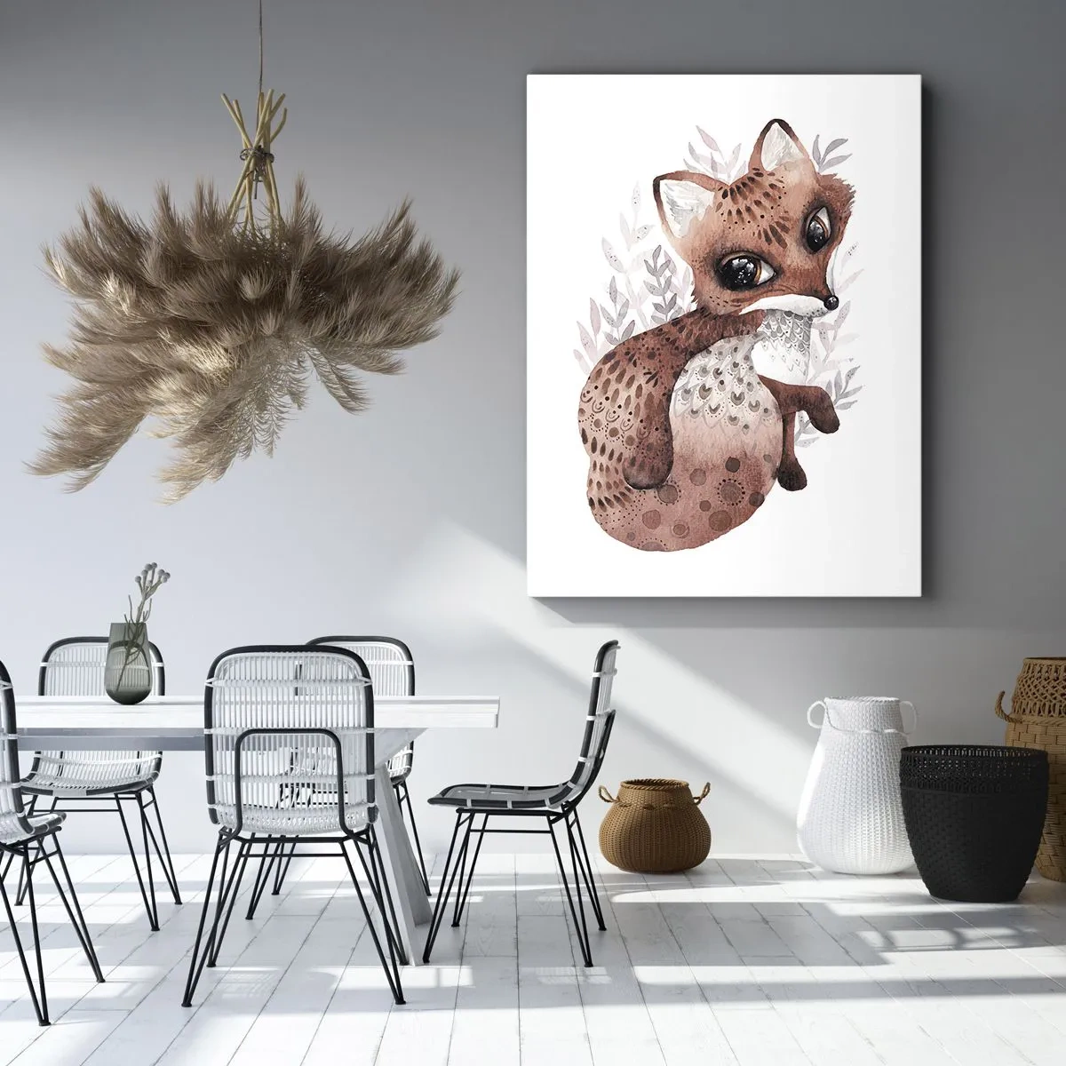 Bild auf Leinwand - Leinwandbild - Einfach lieben - 45x80 cm