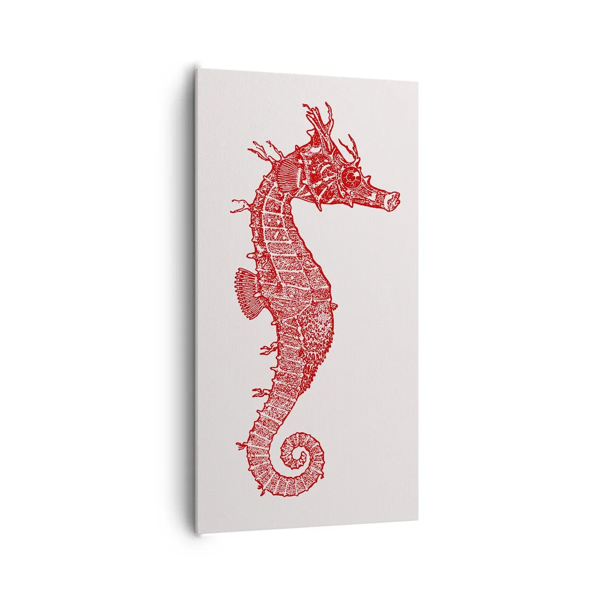 Bild auf Leinwand - Leinwandbild - Komplizierte Kreatur - 65x120 cm