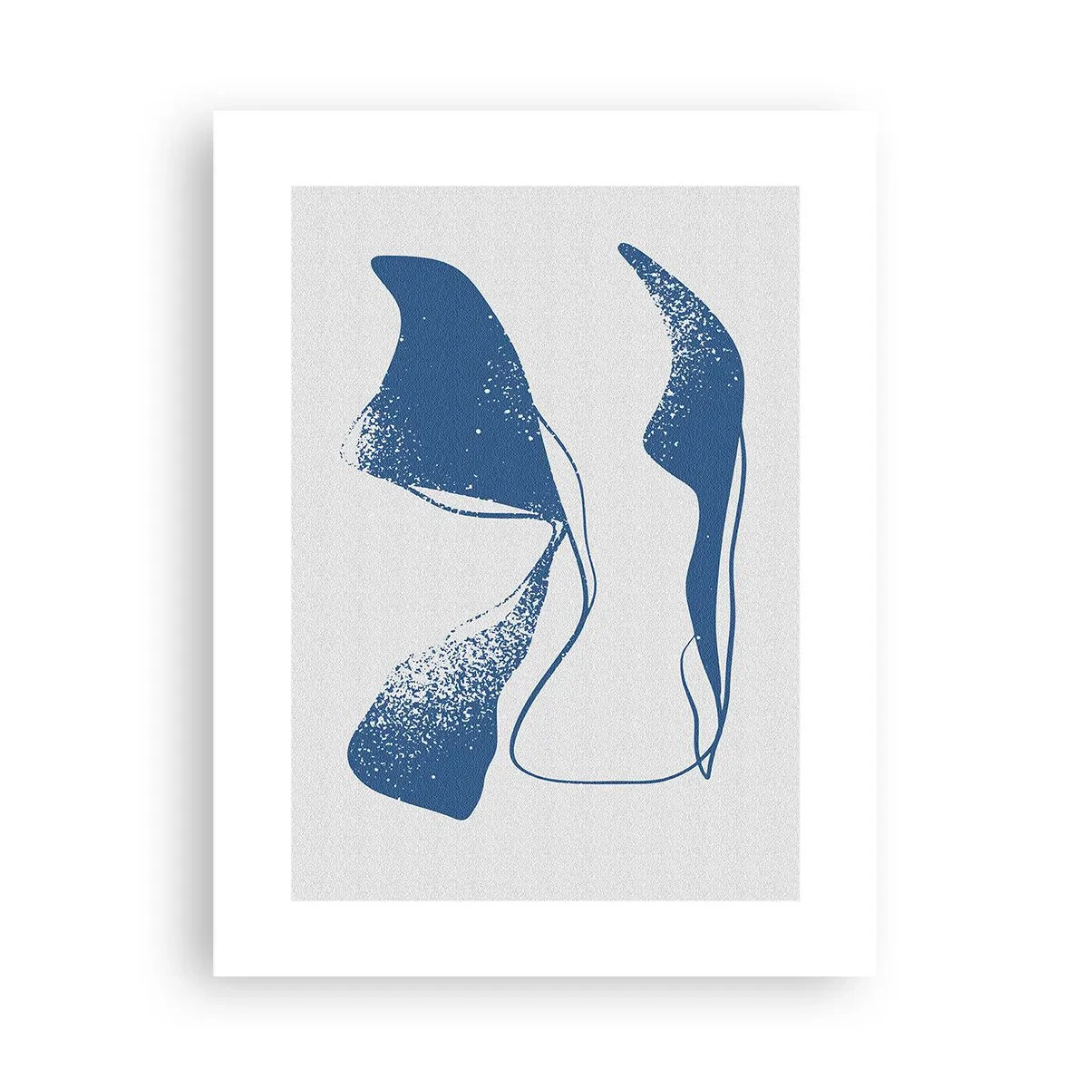 Poster - Geflügelte Abstraktion - 30x40 cm