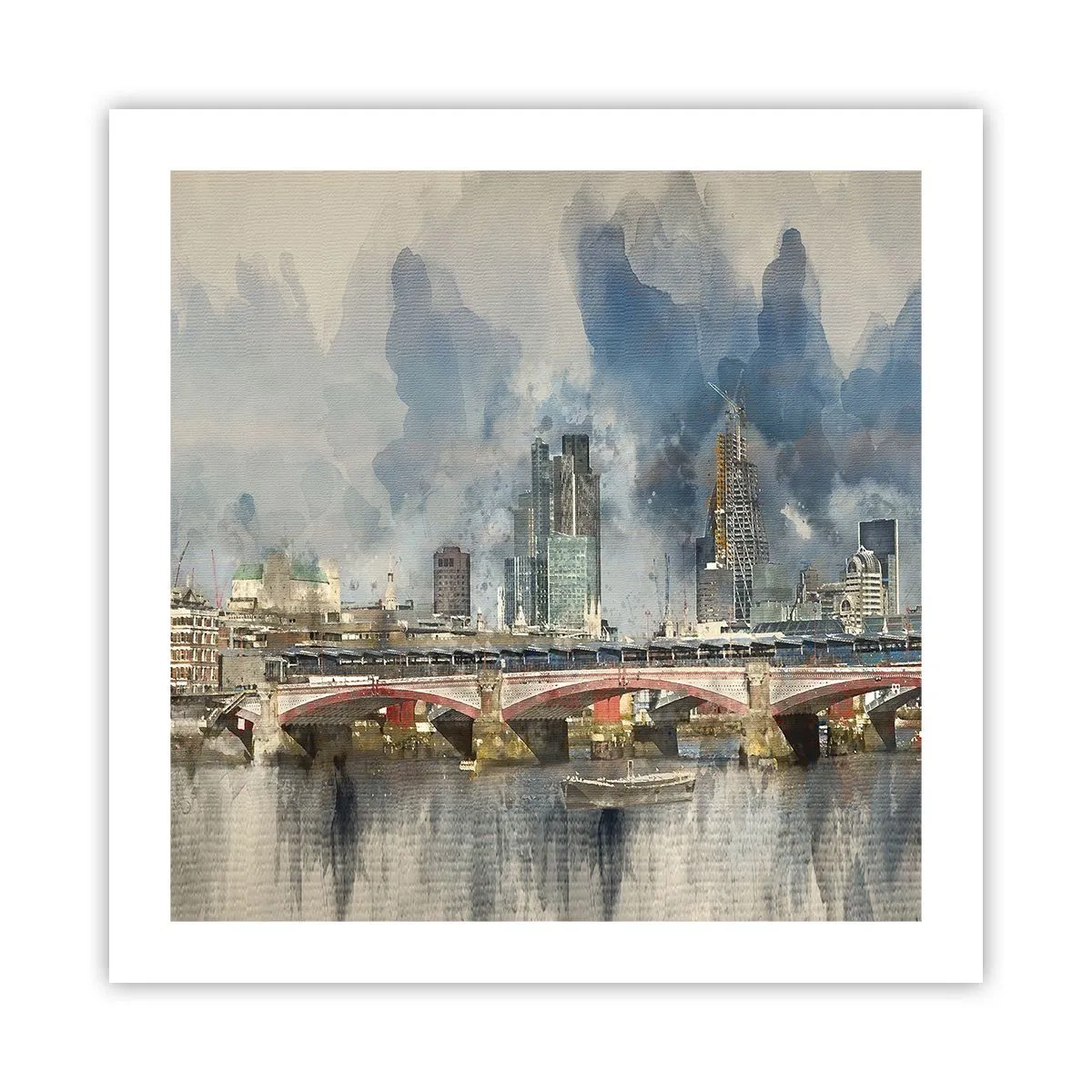 Poster - London in seiner ganzen Pracht - 50x50 cm