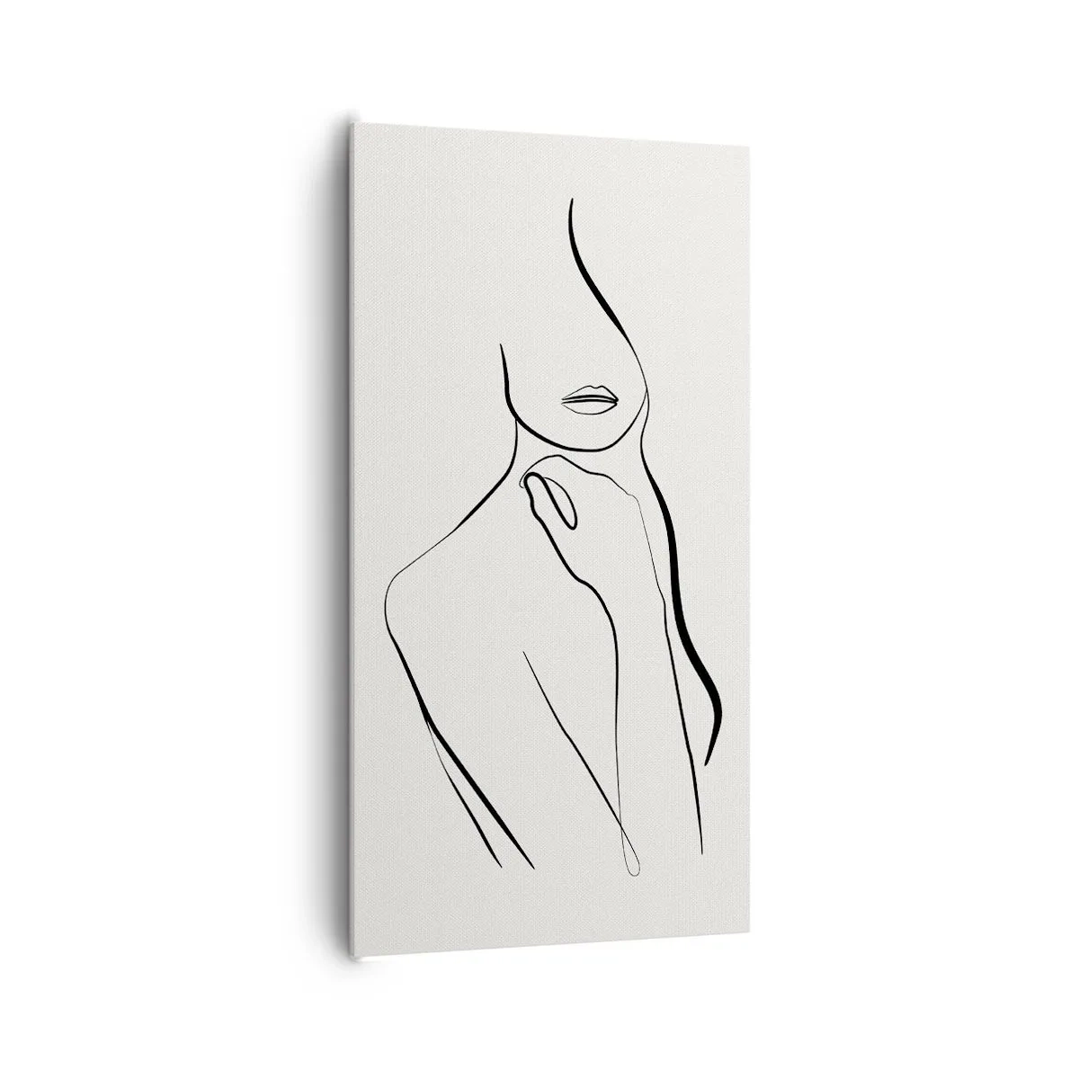 Bild auf Leinwand - Leinwandbild - Eine Welle der Melancholie - 65x120 cm