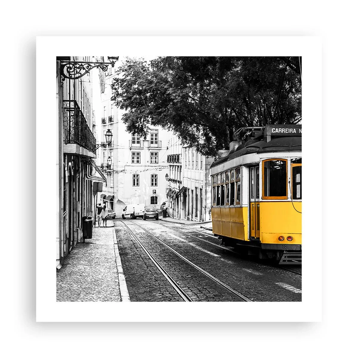 Poster - Und Fado im Hintergrund - 50x50 cm