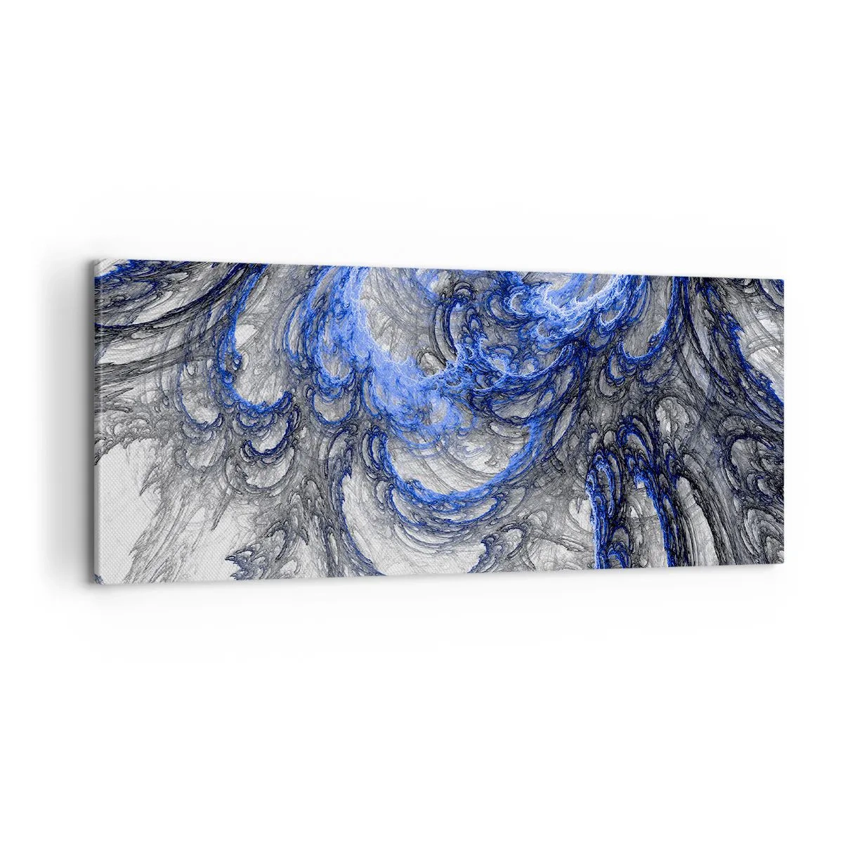 Bild auf Leinwand - Leinwandbild - Die Geburt einer Welle - 100x40 cm