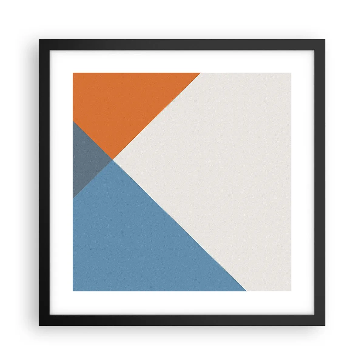 Poster in einem schwarzem Rahmen - In einem Winkel… - 40x40 cm