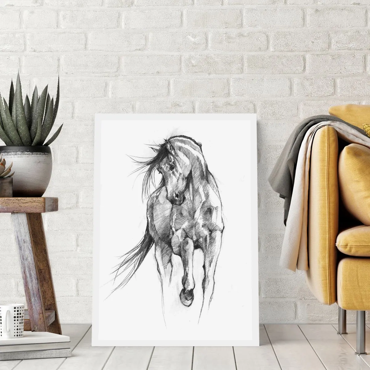 Poster - Im anmutigen Trab - 30x40 cm