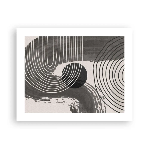 Poster - Oval gewinnt - 50x40 cm