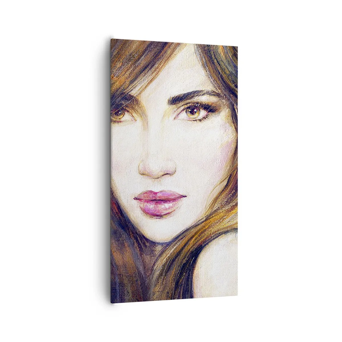 Bild auf Leinwand - Leinwandbild - Einen Penny für deine Gedanken - 65x120 cm