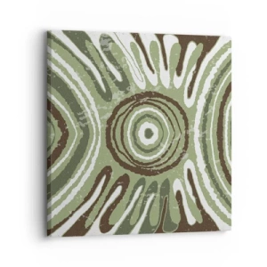 Bild auf Leinwand - Leinwandbild - Explosion von Emotionen - 30x30 cm