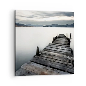 Bild auf Leinwand - Leinwandbild - Tauchen Sie ein in Ruhe - 70x70 cm