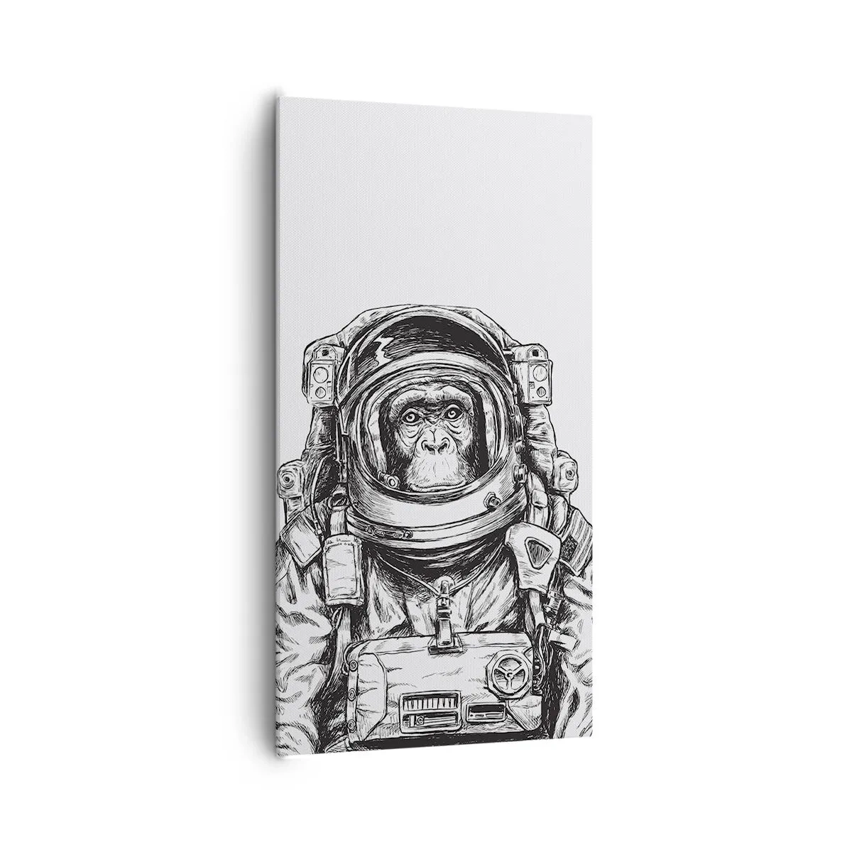 Bild auf Leinwand - Leinwandbild - Alternative Evolution - 65x120 cm