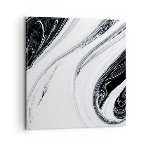 Bild auf Leinwand - Leinwandbild - Kombination aus Gegensätzen - 60x60 cm