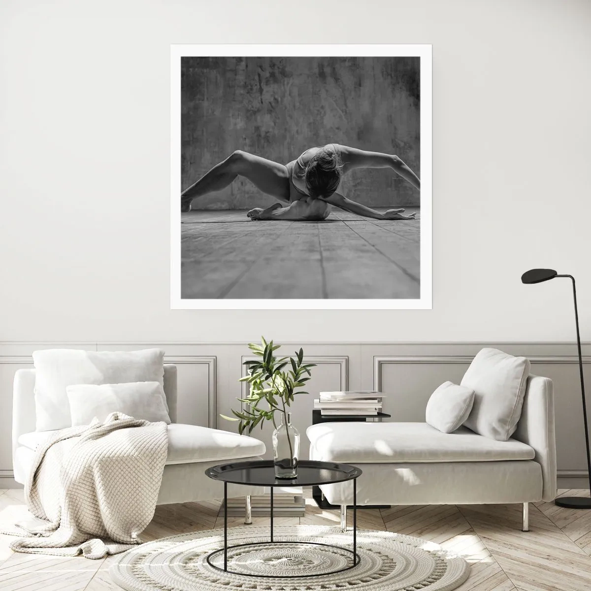 Poster - Symmetrie gefunden - 50x50 cm