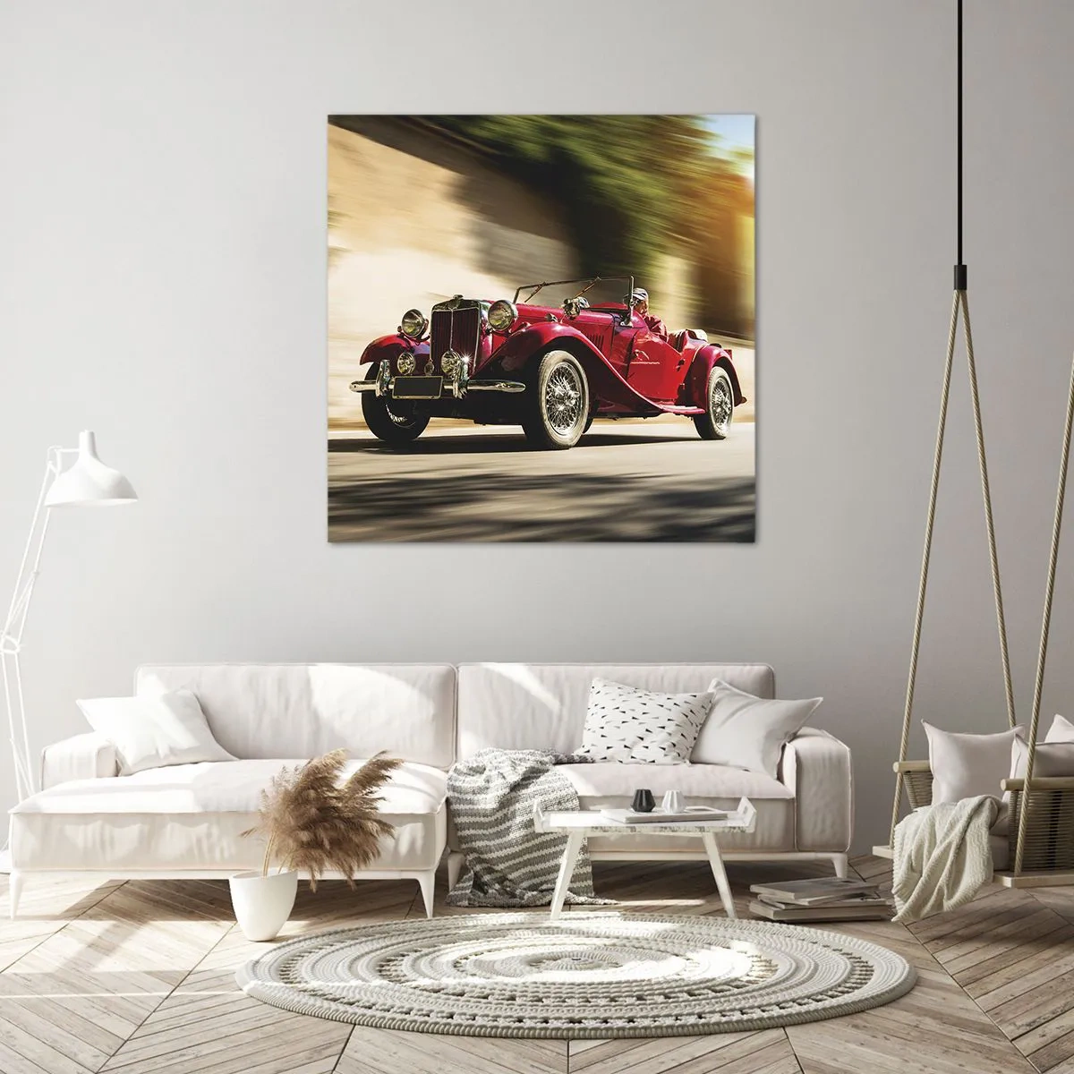 Bild auf Leinwand - Leinwandbild - Schöner als Nike von Samothrake - 70x70 cm