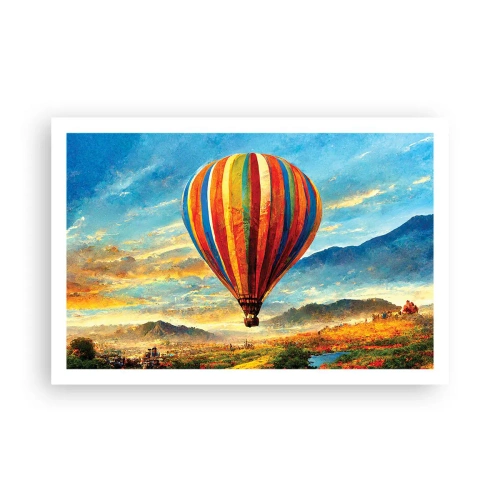 Poster - In der Stille sieht man mehr - 91x61 cm