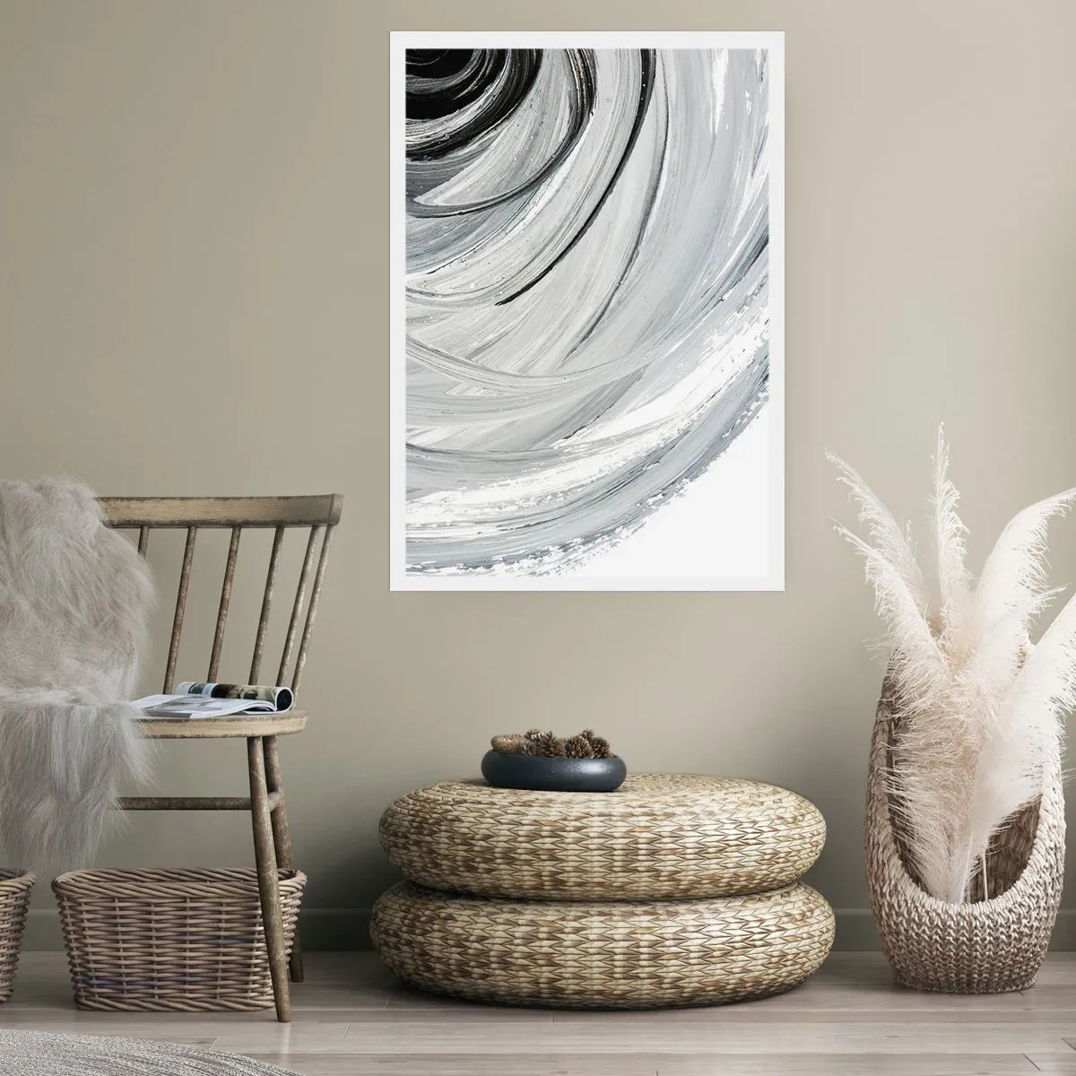 Poster - Orbitale Komposition - 30x40 cm