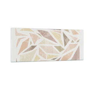 Glasbild - Bild auf glas - Buntglas-Komposition - 100x40 cm