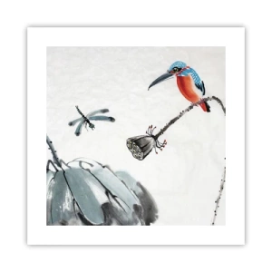 Poster - Das Leben der Wiese - 40x40 cm