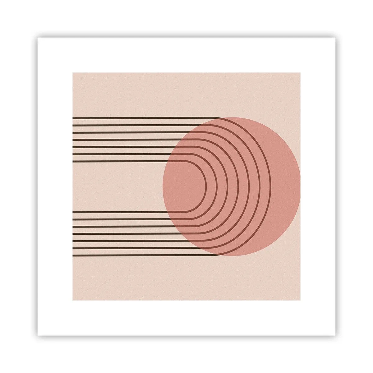 Poster - Unwiderstehliche Anziehungskraft - 30x30 cm