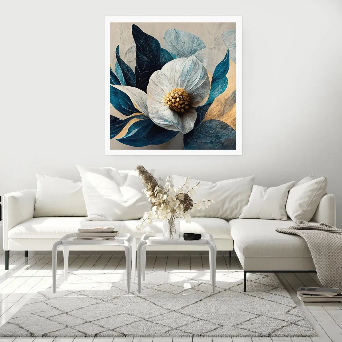 Poster - Er hat ein Herz aus Gold - 40x40 cm