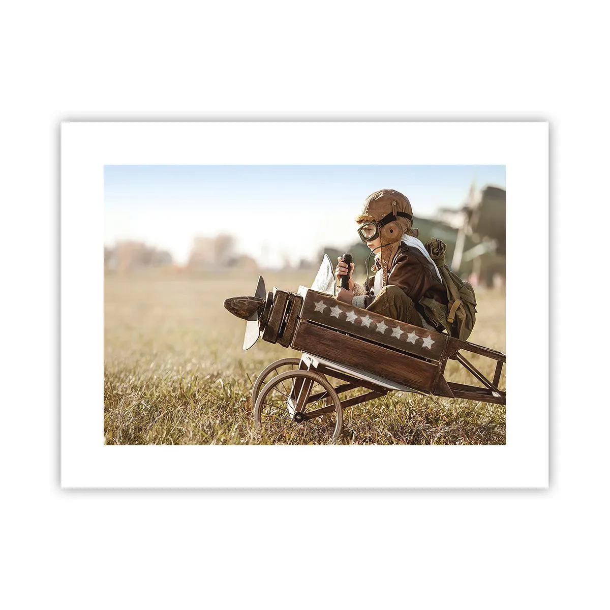 Poster - Start in Richtung eines Traums - 40x30 cm