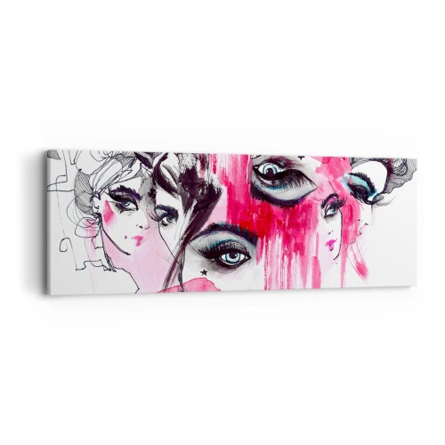 Bild auf Leinwand - Leinwandbild - , - 90x30 cm