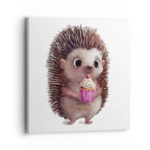 Bild auf Leinwand - Leinwandbild - Der Feiertag ist jeden Tag - 30x30 cm