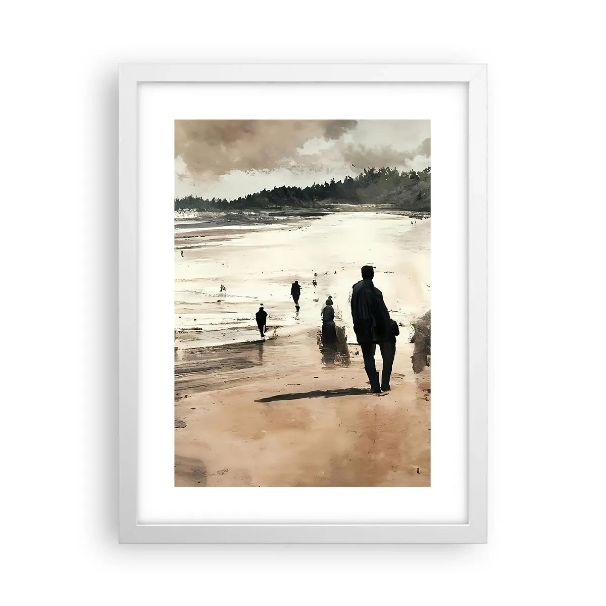 Poster in einem weißen Rahmen - Einberufen - 30x40 cm