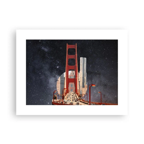 Poster - Immer im Mittelpunkt - 40x30 cm