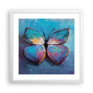 Poster in einem weißen Rahmen - In all seiner Pracht - 40x40 cm